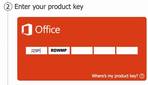 microsoft office 2016 product key