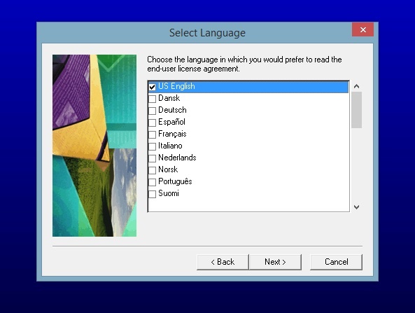 Adobe Pagemaker language selection 