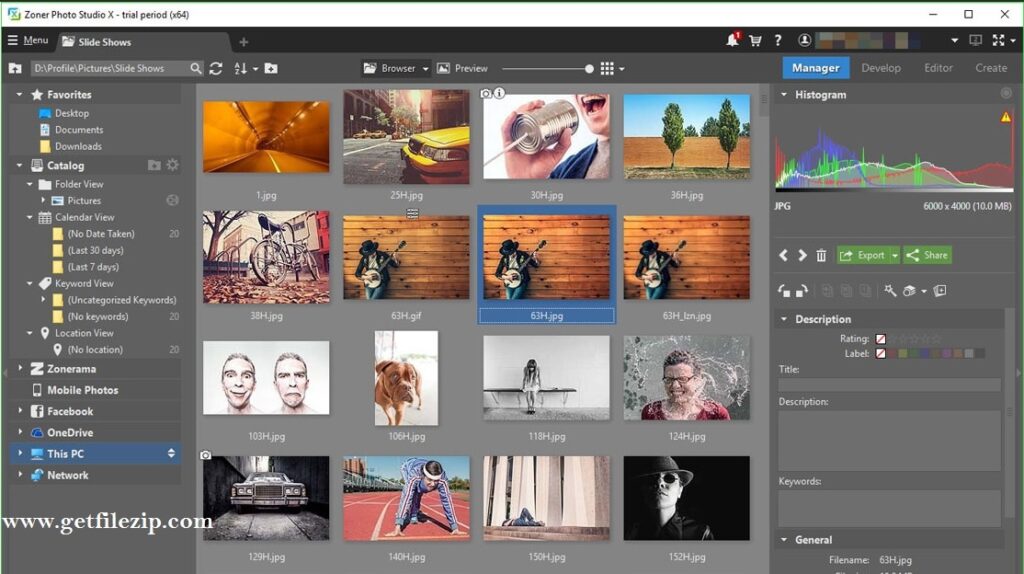 Download Zoner Photo Studio X 19.1909.2.204 free
