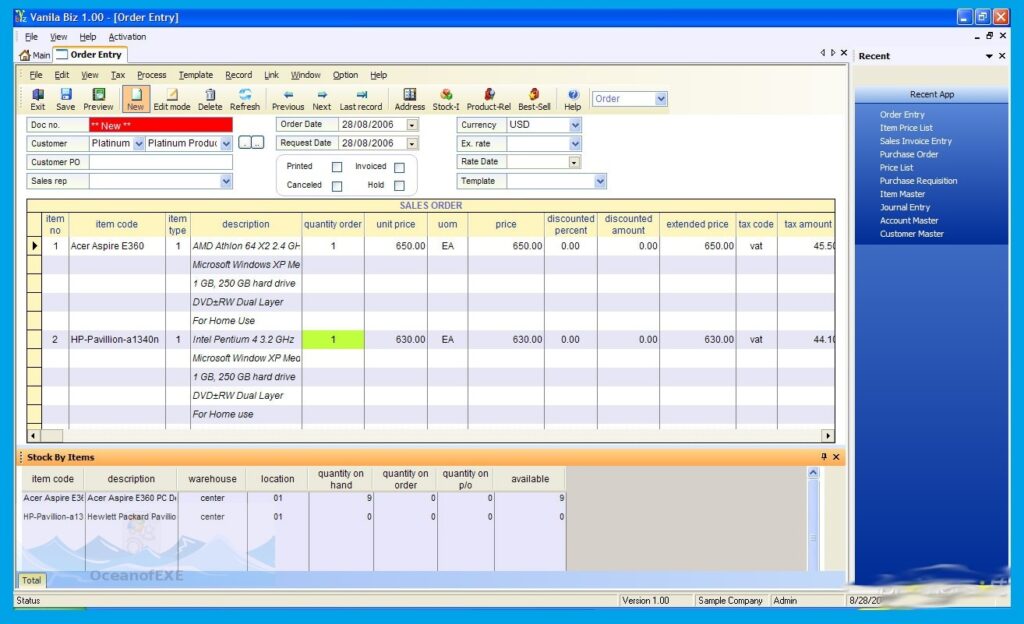 MS Office Accounting Express Edition US 2009 Review