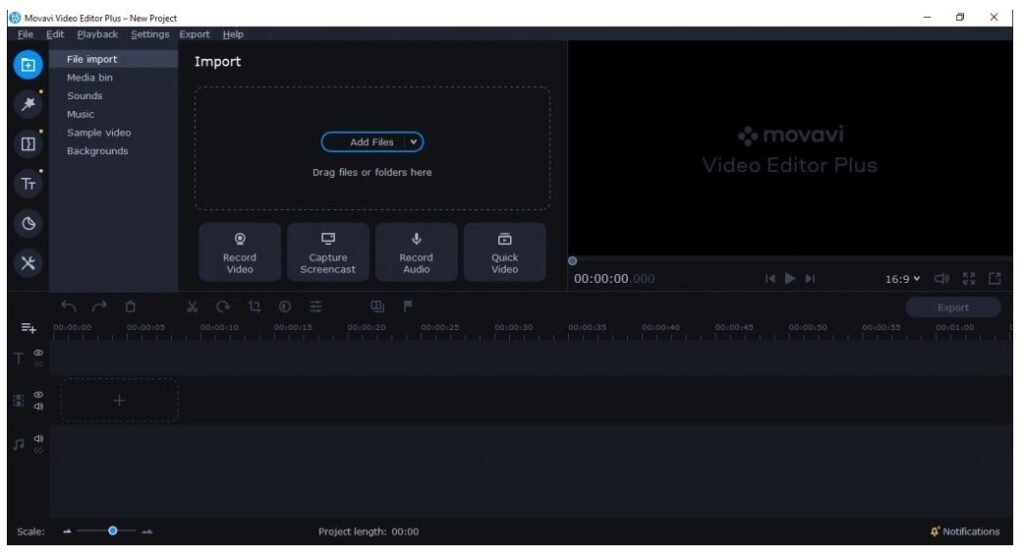 Offline Installer Download Movavi Video Editor Plus 20.0