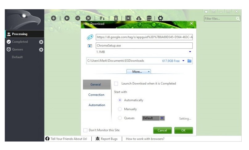 EagleGet 2.1.6 Free Download