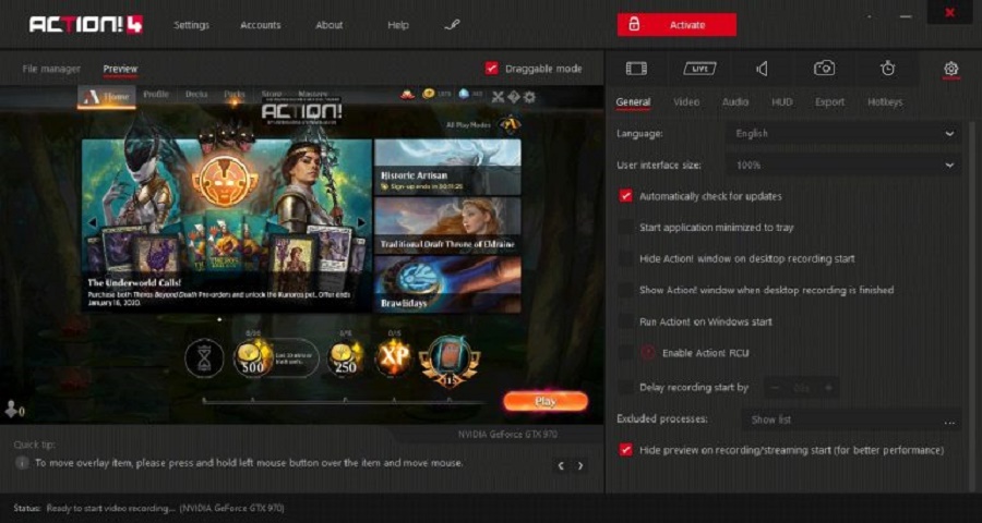 Action Mirillis! 4.12 Free download