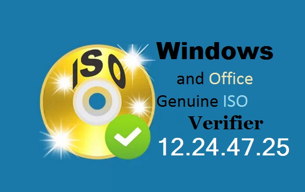 Windows and Office Genuine ISO Verifier 12.24.47.25,