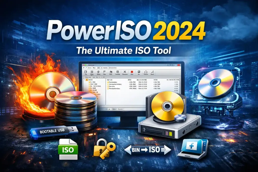 PowerISO 2024 Free Download